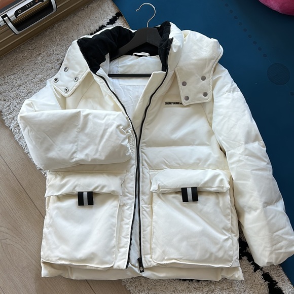 Puffy goose down jacket / super warm ✨ - Picture 2 of 5